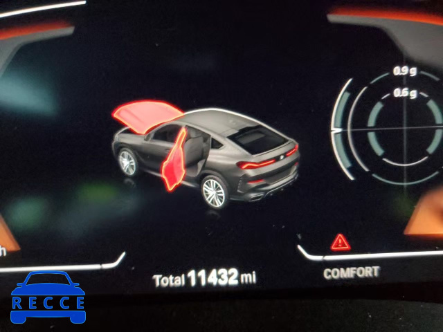2022 BMW X6 XDRIVE4 5UXCY6C08N9J65266 image 8