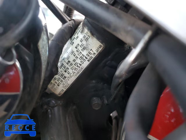 1995 KAWASAKI VN800 JKBVNCA15SA004967 зображення 9
