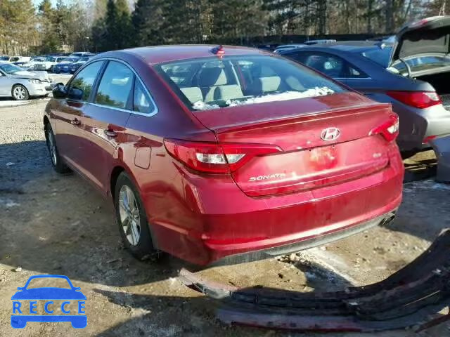 2015 HYUNDAI SONATA ECO 5NPE24AA3FH146001 зображення 2