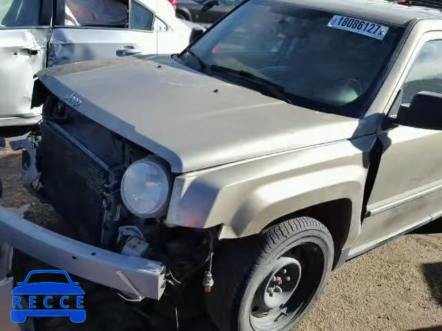 2009 JEEP PATRIOT LI 1J8FF48B69D189595 зображення 9