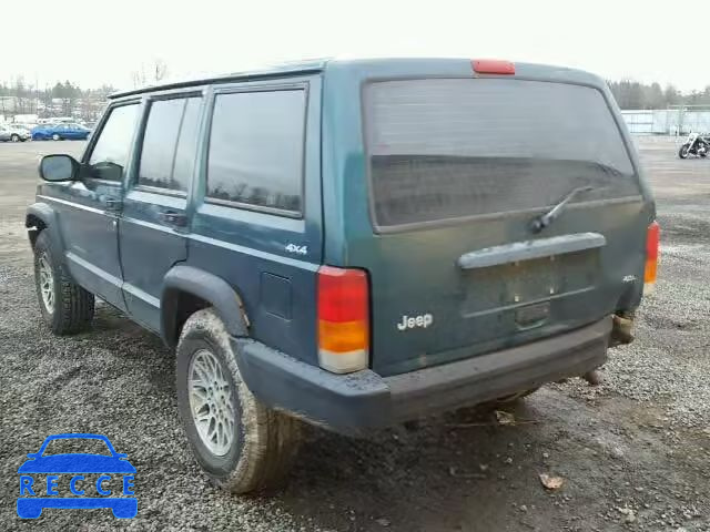 1997 JEEP CHEROKEE S 1J4FJ28S6VL564874 image 2