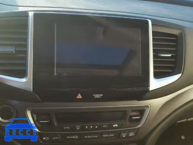 2016 HONDA PILOT EXLN 5FNYF6H75GB073947 image 9