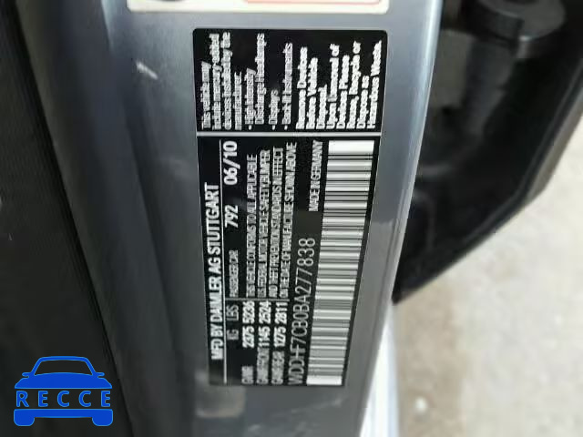 2011 MERCEDES-BENZ E550 WDDHF7CB0BA277838 image 9