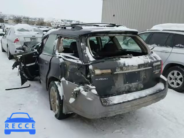 2009 SUBARU OUTBACK 2. 4S4BP61C397322311 image 2