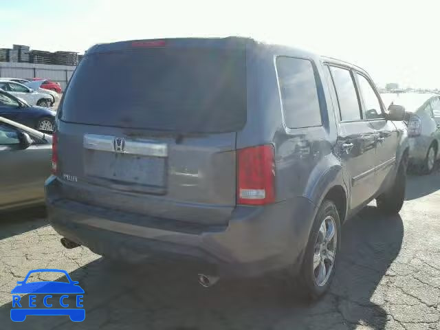 2014 HONDA PILOT EXLN 5FNYF3H78EB006495 image 3