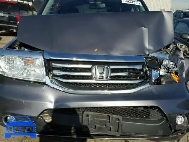 2014 HONDA PILOT EXLN 5FNYF3H78EB006495 image 6