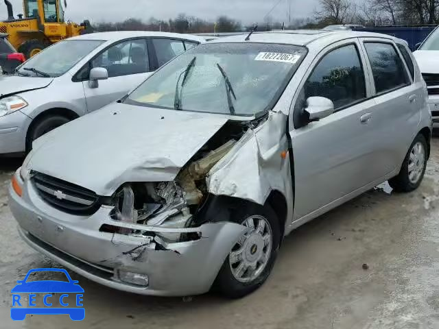 2004 CHEVROLET AVEO LS KL1TJ62644B129178 image 1