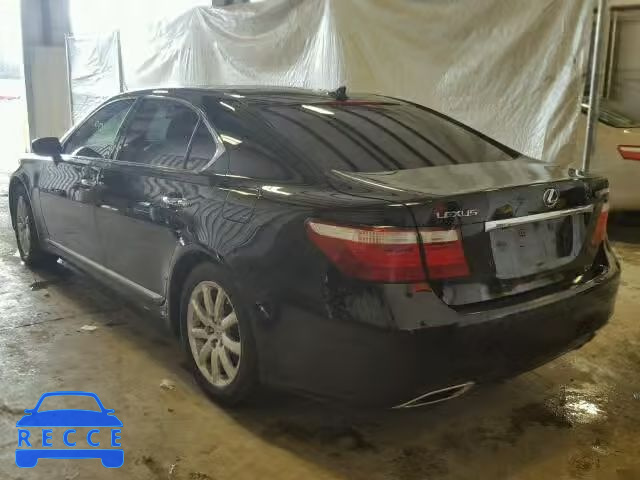 2008 LEXUS LS 460L JTHGL46F985022942 image 2