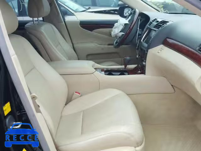 2008 LEXUS LS 460L JTHGL46F185023468 зображення 4