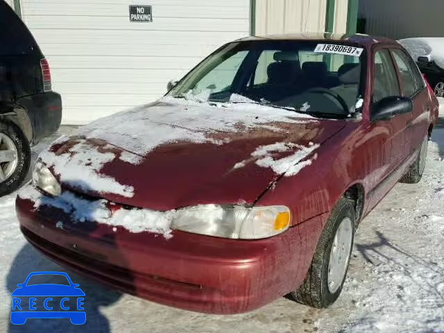 1999 CHEVROLET PRIZM/LSI 1Y1SK5280XZ437971 image 1