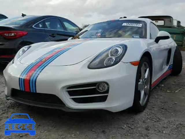 2014 PORSCHE CAYMAN WP0AA2A83EK172858 image 1