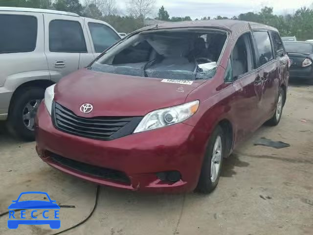 2013 TOYOTA SIENNA 5TDZK3DC4DS317032 image 1
