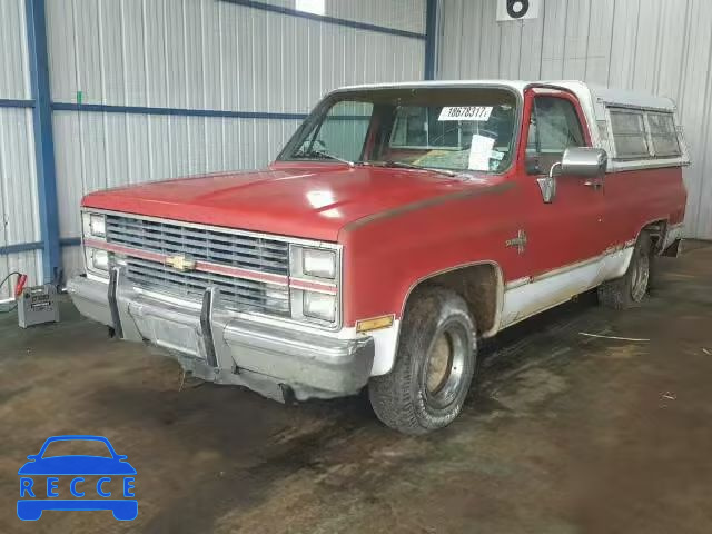 1984 CHEVROLET C10 1GCDC14H1EF333715 зображення 1