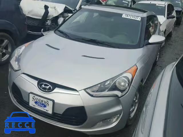 2014 HYUNDAI VELOSTER KMHTC6AD3EU194933 image 1