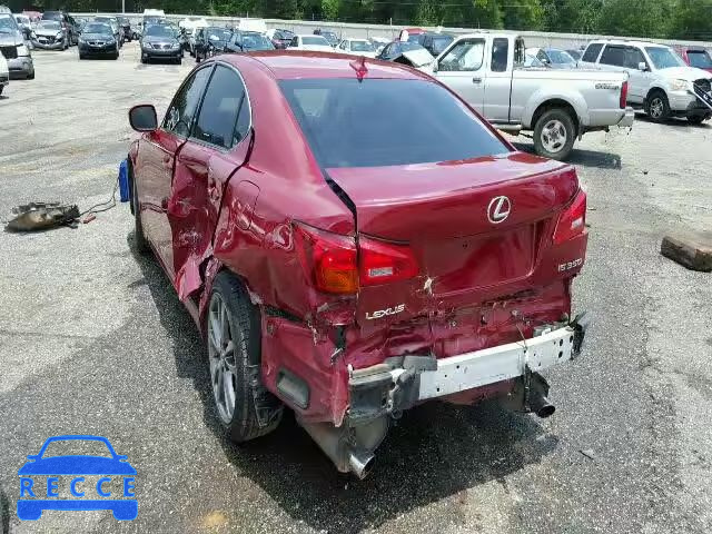 2008 LEXUS IS350 JTHBE262782015348 image 2