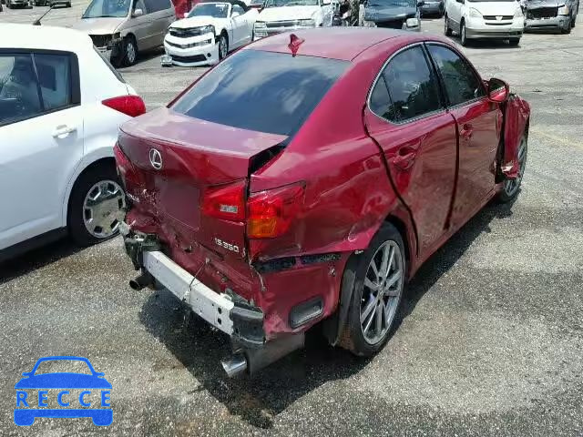 2008 LEXUS IS350 JTHBE262782015348 image 3