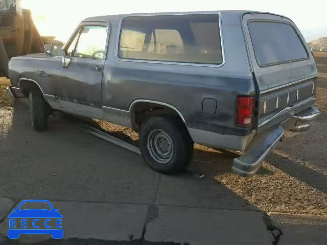 1990 DODGE RAMCHARGER 3B4GM17Z9LM056675 image 2