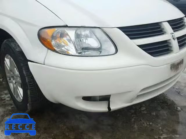 2007 DODGE CARAVAN SE 1D4GP25R07B252605 зображення 9