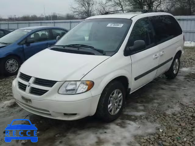 2007 DODGE CARAVAN SE 1D4GP25R07B252605 image 1