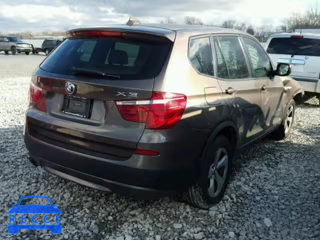 2011 BMW X3 XDRIVE2 5UXWX5C57BL701841 зображення 3