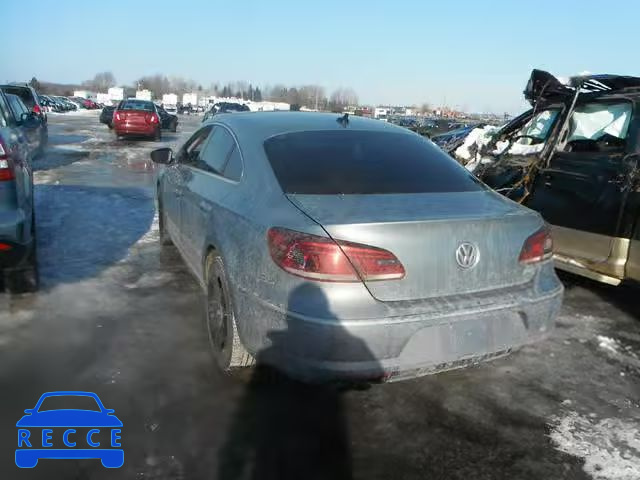 2013 VOLKSWAGEN CC LUXURY WVWRN7AN8DE540099 зображення 2