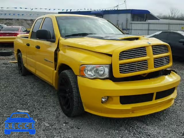 2005 DODGE RAM SRT-10 3D3HA18H15G740327 зображення 0