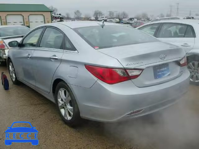 2011 HYUNDAI SONATA 5NPEC4AC3BH060079 зображення 2