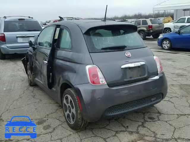 2015 FIAT 500 ELECTR 3C3CFFGE5FT647591 image 2