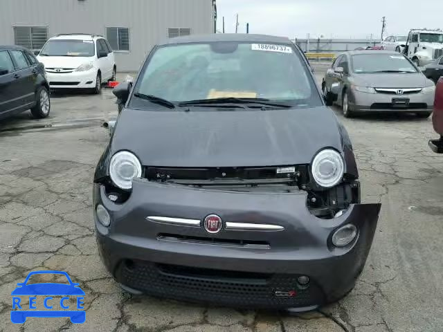 2015 FIAT 500 ELECTR 3C3CFFGE5FT647591 image 8