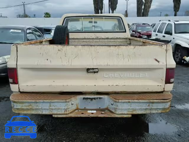 1984 CHEVROLET C10 1GCDC14F7EJ182858 зображення 9