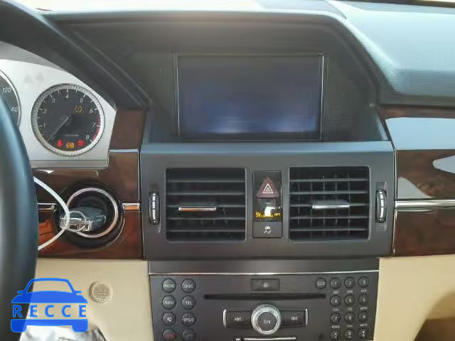 2011 MERCEDES-BENZ GLK350 WDCGG5GB5BF659099 зображення 9