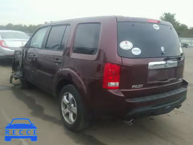 2014 HONDA PILOT EXL 5FNYF4H54EB010841 image 2