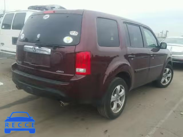 2014 HONDA PILOT EXL 5FNYF4H54EB010841 image 3