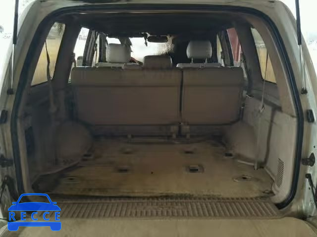 2000 LEXUS LX 470 JT6HT00W3Y0089340 image 9