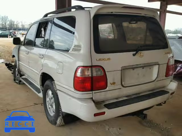 2000 LEXUS LX 470 JT6HT00W3Y0089340 image 2