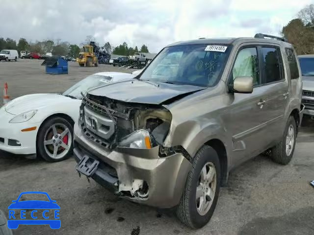 2010 HONDA PILOT EXL 5FNYF3H5XAB001615 image 1