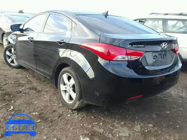 2012 HYUNDAI ELANTRA 5NPDH4AE1CH097731 image 2