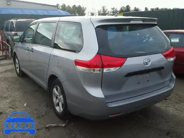 2014 TOYOTA SIENNA 5TDZK3DC1ES458903 image 2