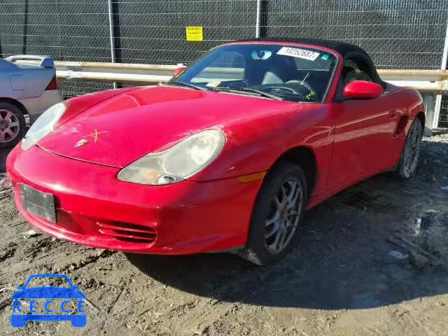 2003 PORSCHE BOXSTER WP0CA29853U624050 зображення 1