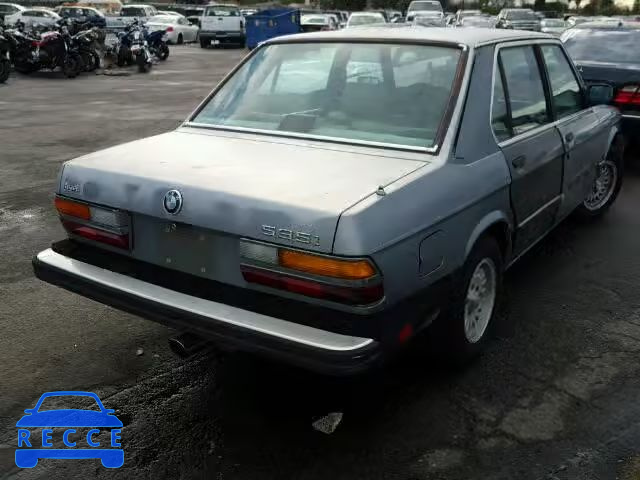 1986 BMW 535I AUTOMATIC WBADC8404G0669008 image 3