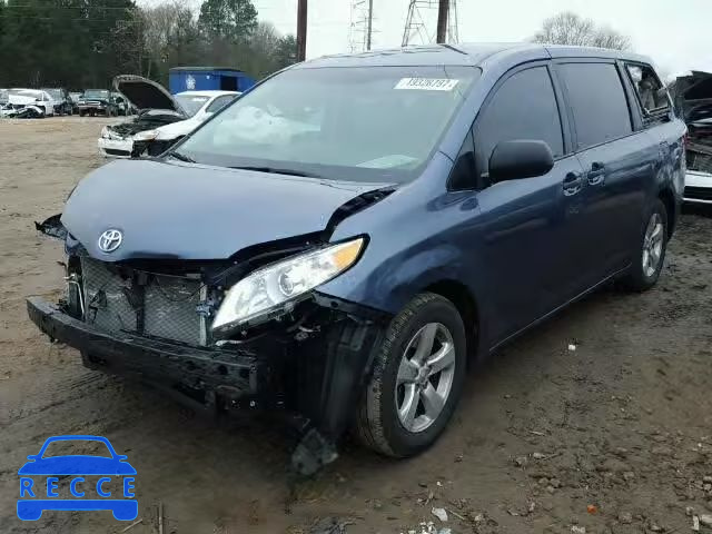 2015 TOYOTA SIENNA 5TDZK3DCXFS642481 image 1