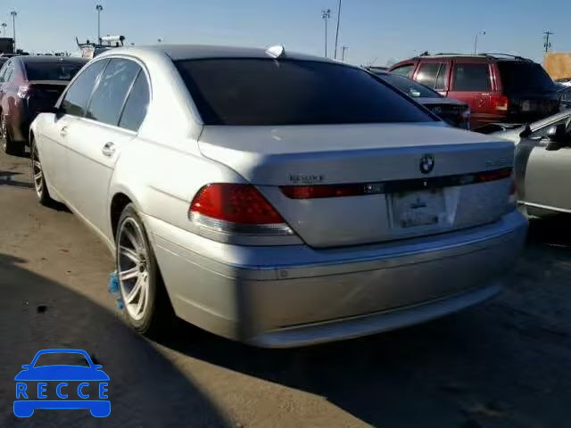 2005 BMW 745LI WBAGN63505DS58011 зображення 2