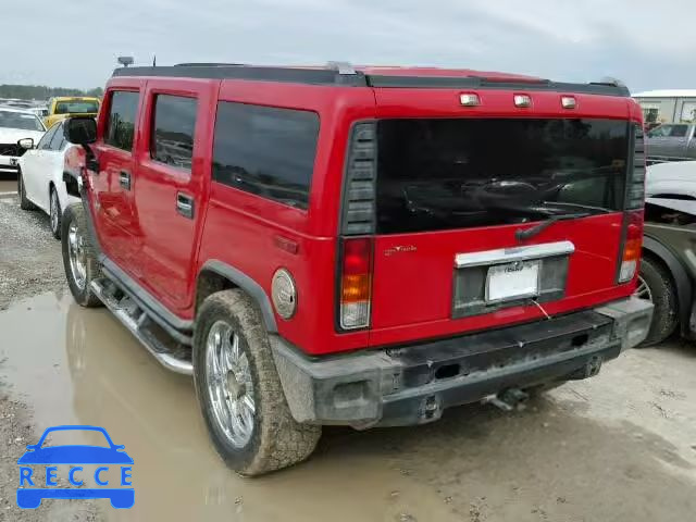 2004 HUMMER H2 5GRGN23U44H120156 image 2