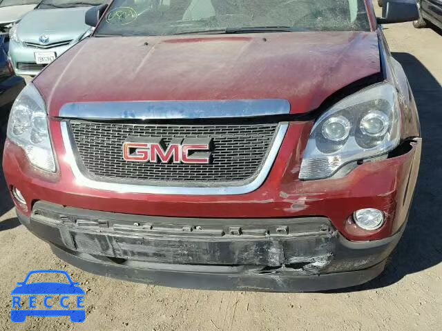 2009 GMC ACADIA SLE 1GKER13D99J178243 image 8