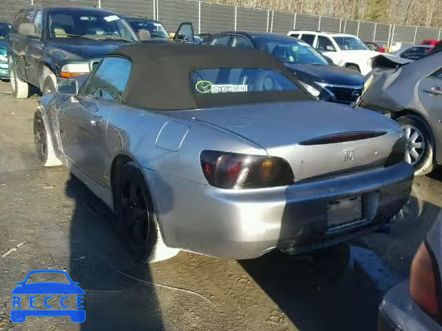 2001 HONDA S2000 JHMAP11411T009084 image 2