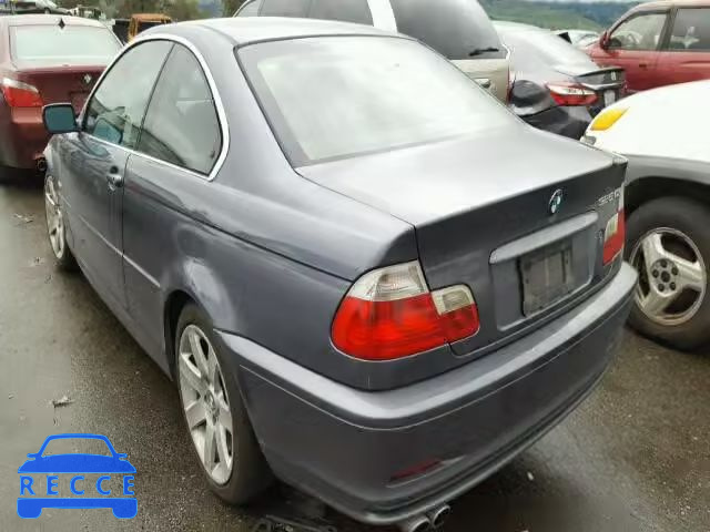 2003 BMW 325CI WBABN73463PJ15227 image 2