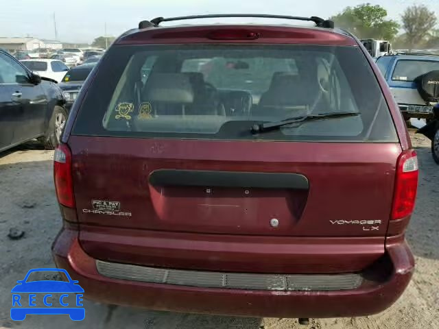 2003 CHRYSLER VOYAGER 1C4GJ25B73B129380 зображення 9