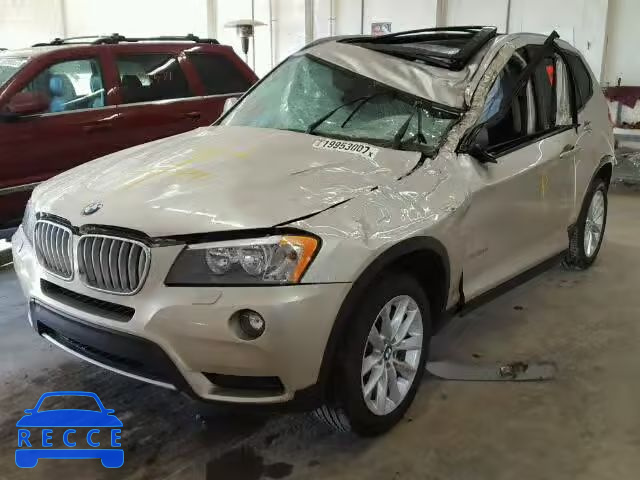 2014 BMW X3 XDRIVE2 5UXWX9C51E0D38405 image 1