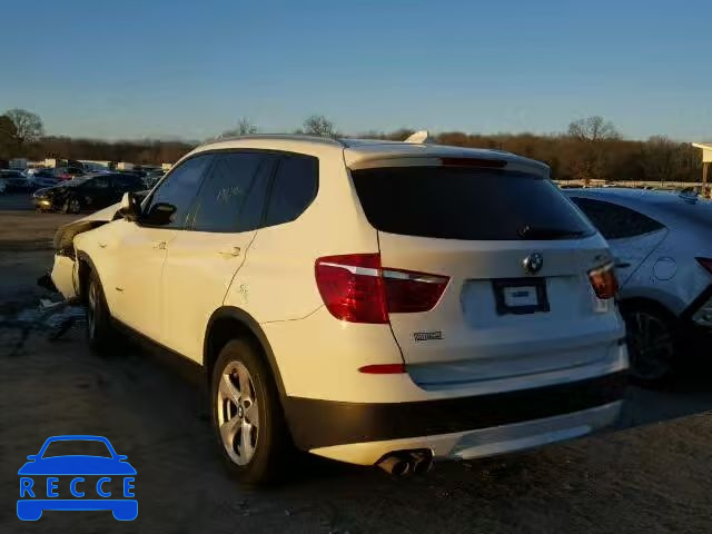 2011 BMW X3 XDRIVE2 5UXWX5C55BL715320 image 2