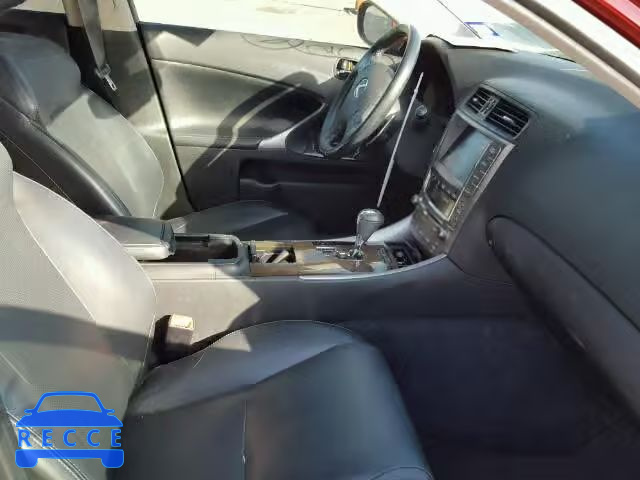 2009 LEXUS IS250 AWD JTHCK262492030842 image 4